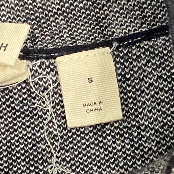 Anthropologie Moth Striped Sleeveless Mock Neck Sweater Tank Size S Striped - Picture 5 of 6